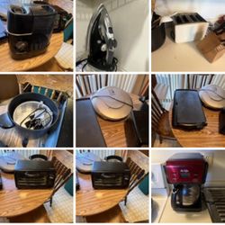 Estate Sale Small Appliances No Reasonable Offer Refused