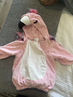 Toddler Girls Flamingo Halloween Costume