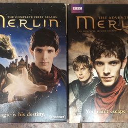 The Adventures Of Merlin - BBC Seasons 1 & 2 DVD Boxed Sets
