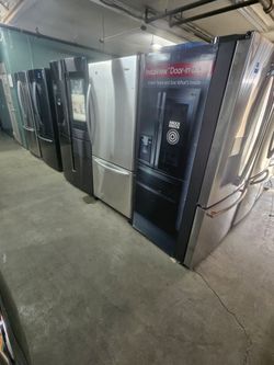 Blow Out Sale and free warranty Repair Management and landlord special Washer dryer fridge stove oven stackable free warranty