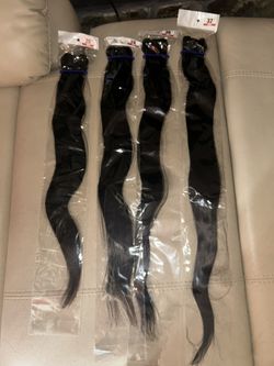 100% Human Hair Straight Bundles 26 28 30 32