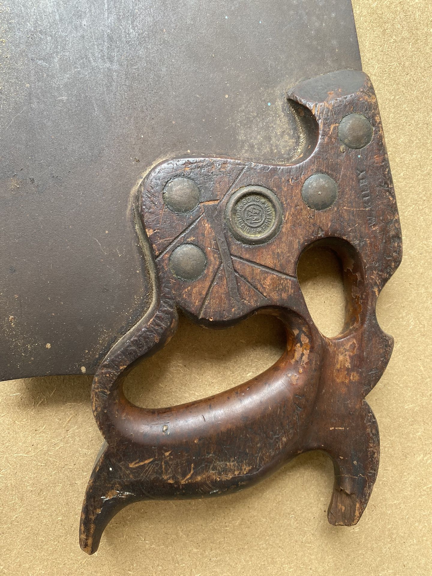 1(contact info removed) 26” Blade DISSTON & SONS PHILADA Handsaw