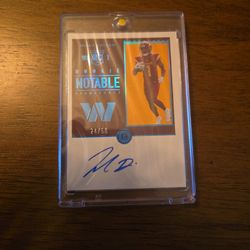 Jason Dotson Rookie Auto Card Numbered 24/50