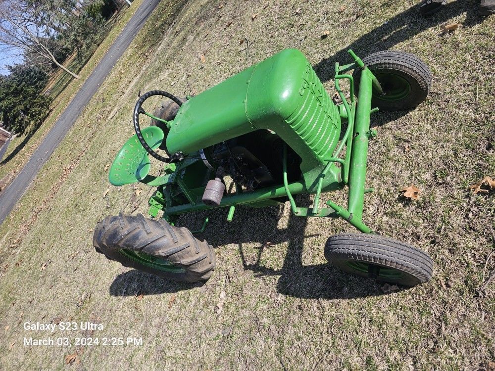 Antique Lawn Tractor 1940