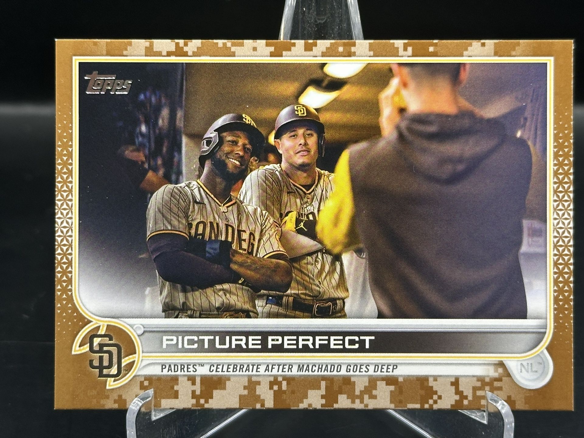 Manny Machado 2022 Topps Memorial Day Camo /25 San Diego Padres