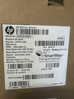 E27 G4 27-inch Diagonal FHD Monitor