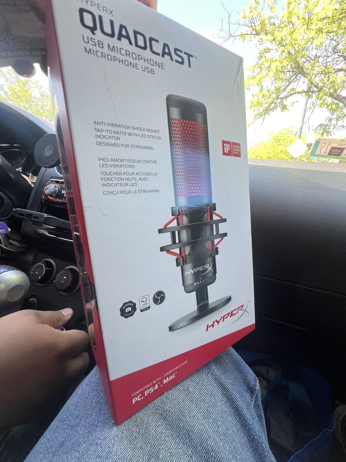 Hyper X quad cast microphone