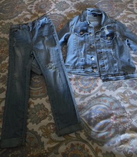 Kids Denim Outfit