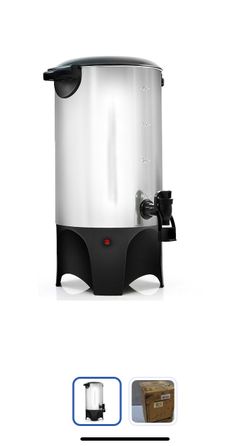 ☕ For Sale: Elite Gourmet 40-Cup Stainless Steel Coffee Urn & Hot Water Dispenser Brand New | Large Capacity | Perfect for Events, Churches, Offices &
