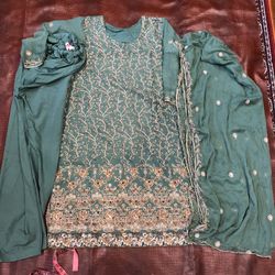 Pakistani Indian Formal Fancy Outfit Shalwar Kameez Dress 