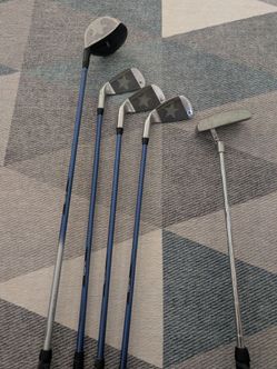 US Kids Golf Beginner Club Set with Bag