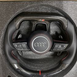 Audi RS5 Custom Steering Wheel 