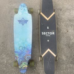 (2) Skateboards 