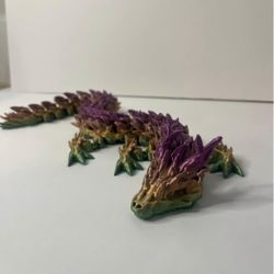Articulated Dragon Figure – 3D Printed Decorative Piece