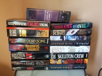 Stephen King Hardcover Books Lot x16 Novels