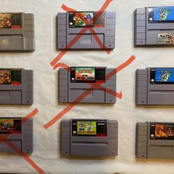 Super Nintendo games