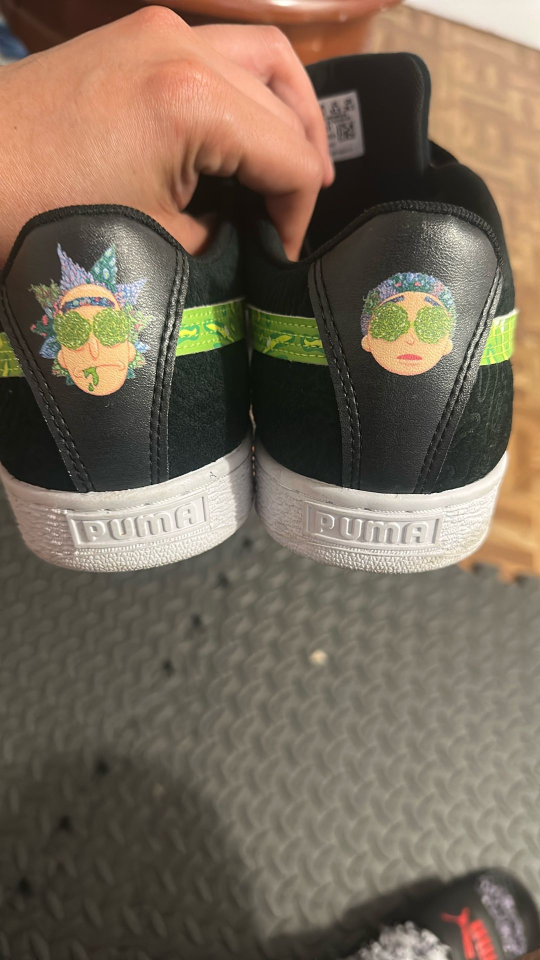 2022 Rick and Morty x Suede 'Interdimensional Portal‘men’s Size 10.5