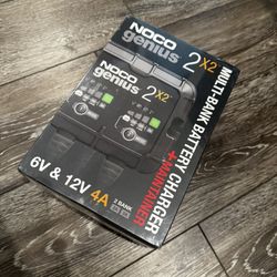 Noco Genius 2x2 multi bank charger