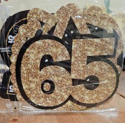 65th Birthday decorations
