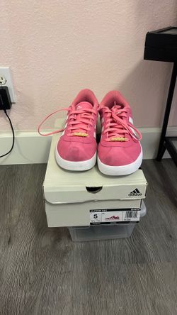 Pink Adidas shoes