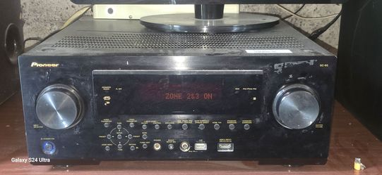 Pioneer sc65 receiver perfect condition and speakers as well Boston acoustic towers