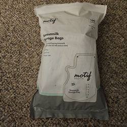 Motif 100 Count 8oz Breastmilk Storage Bags