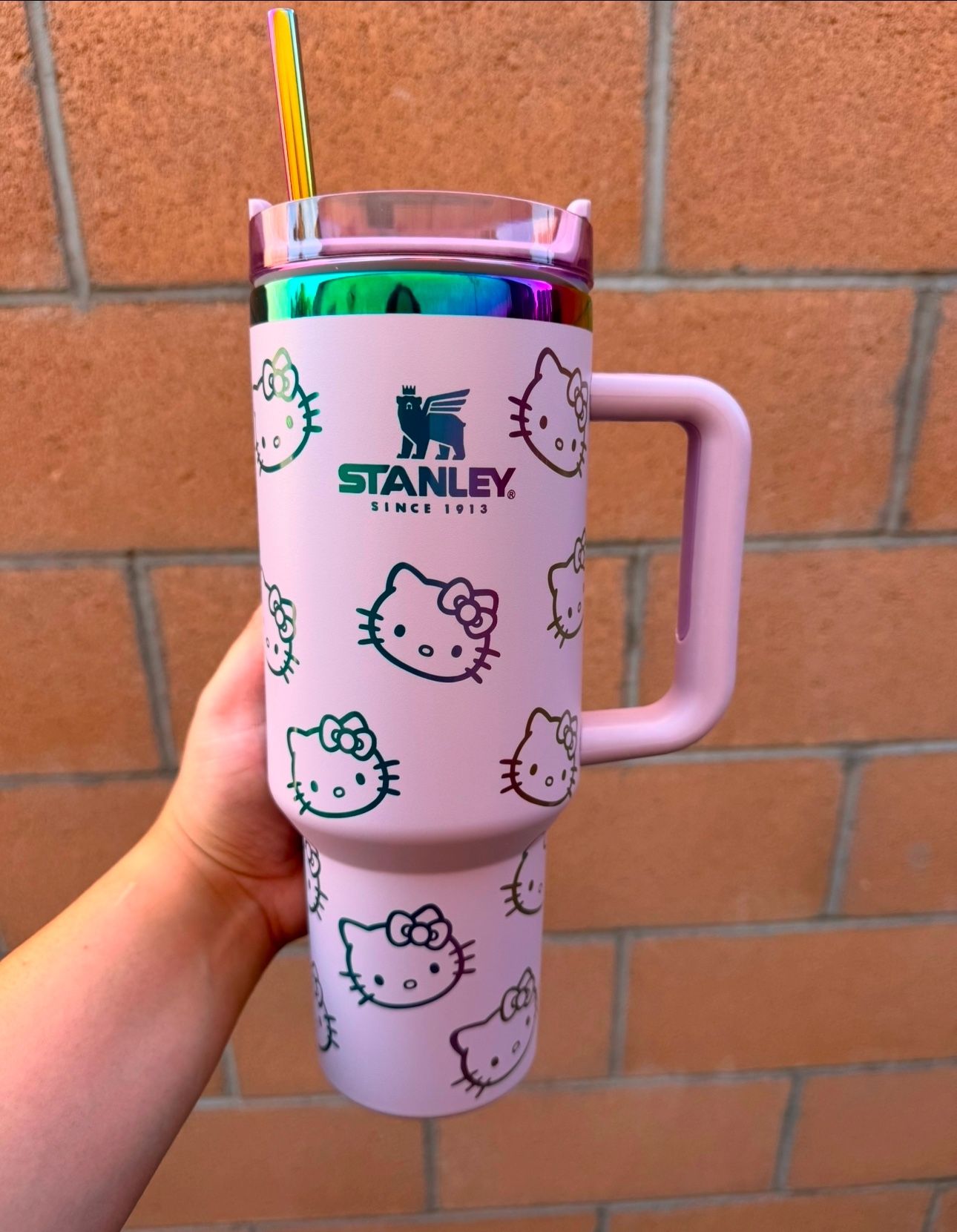 Purple Hello Kitty Stanley 