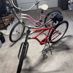 His & Hers Beach Cruisers