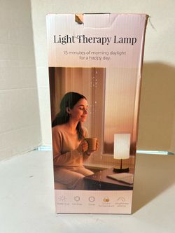 NEW LIGHT THERAPY LAMP-10000 Lux/UV Free/Timer/3 Color Temperature-$28 CASH