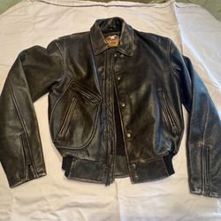 Women’s Extra Small Harley Davidson Motorcycle Jacket In Very Good Condition
