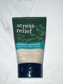 stress relief smoothing food scrub