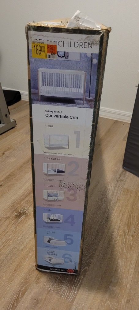 Baby Crib For Boy Or Girl New In Box $90