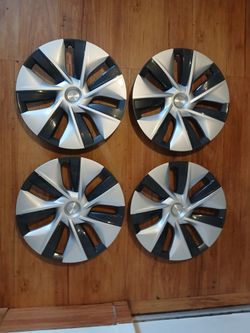 Tesla hubcaps