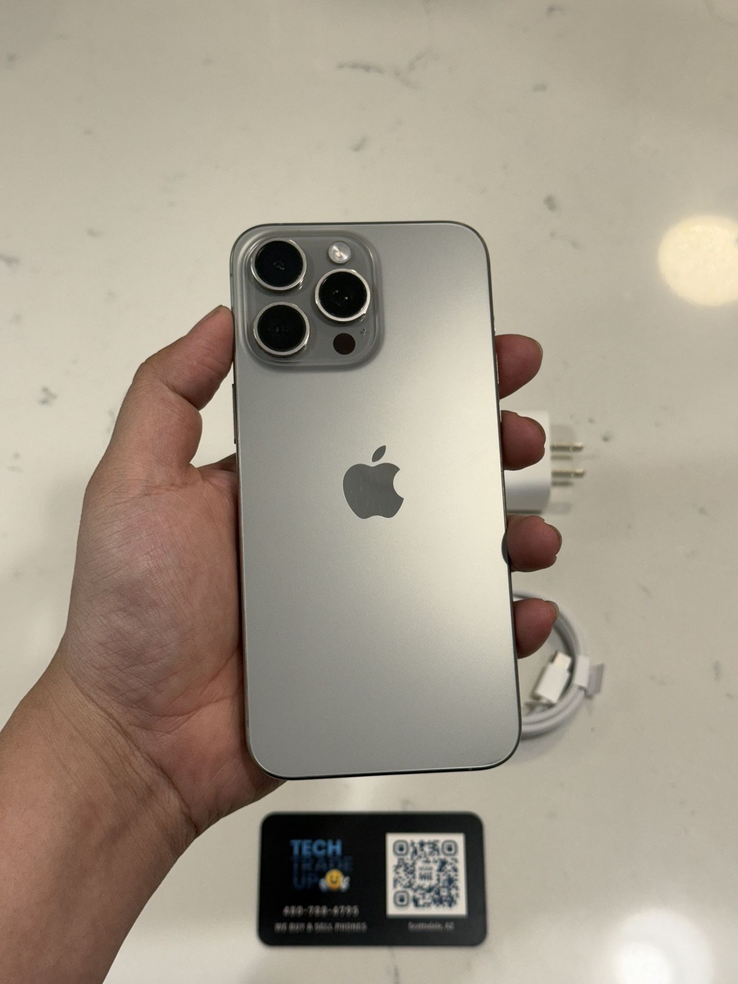 iPhone 15 Pro Max 256Gb Natural 🩶 Cricket