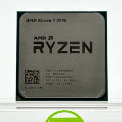 AMD Ryzen 7 2700 3.20GHz 8 Core YD2700BBM88AF 16 Thread AM4