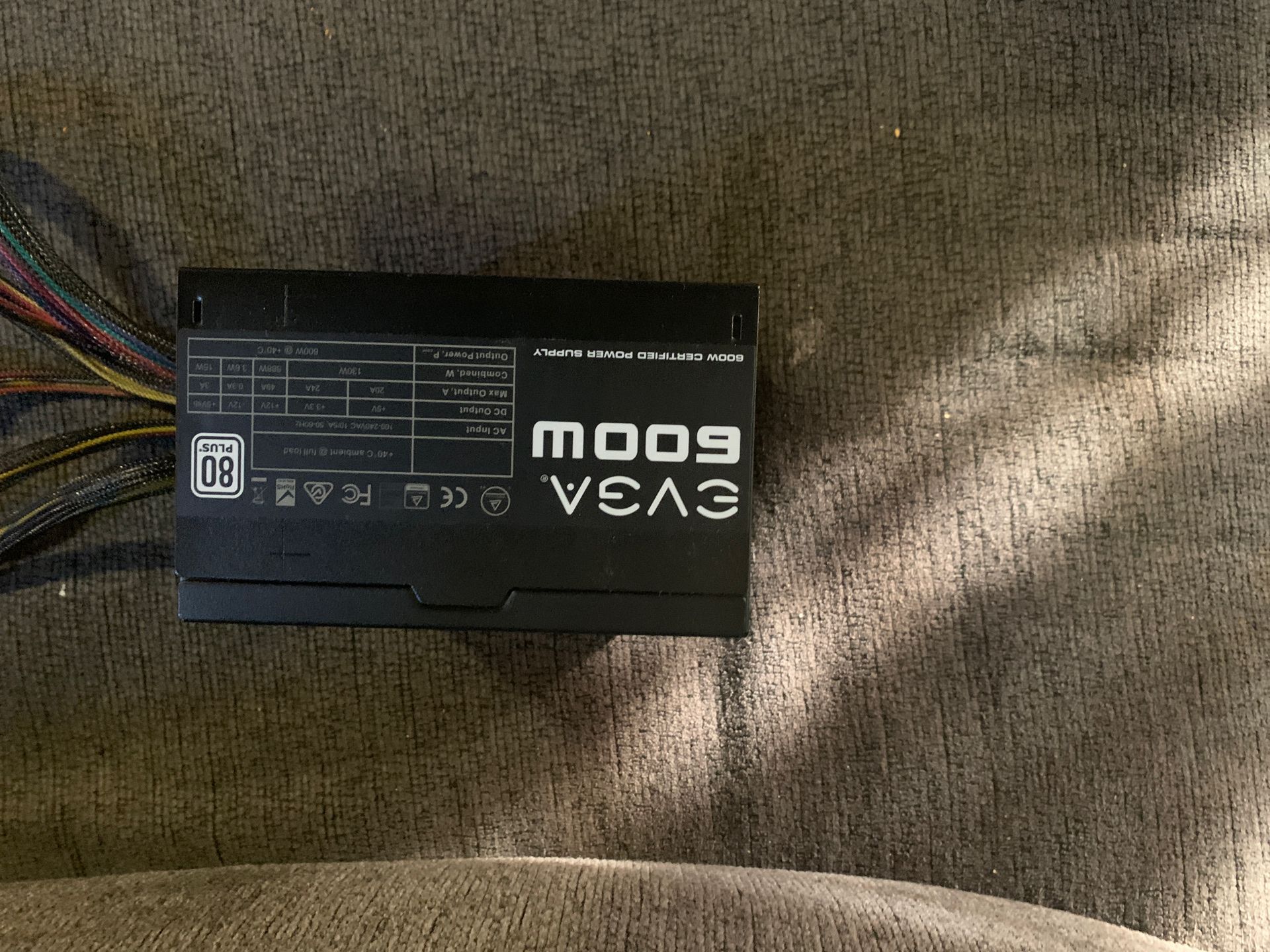 EVGA 600W Power Supply