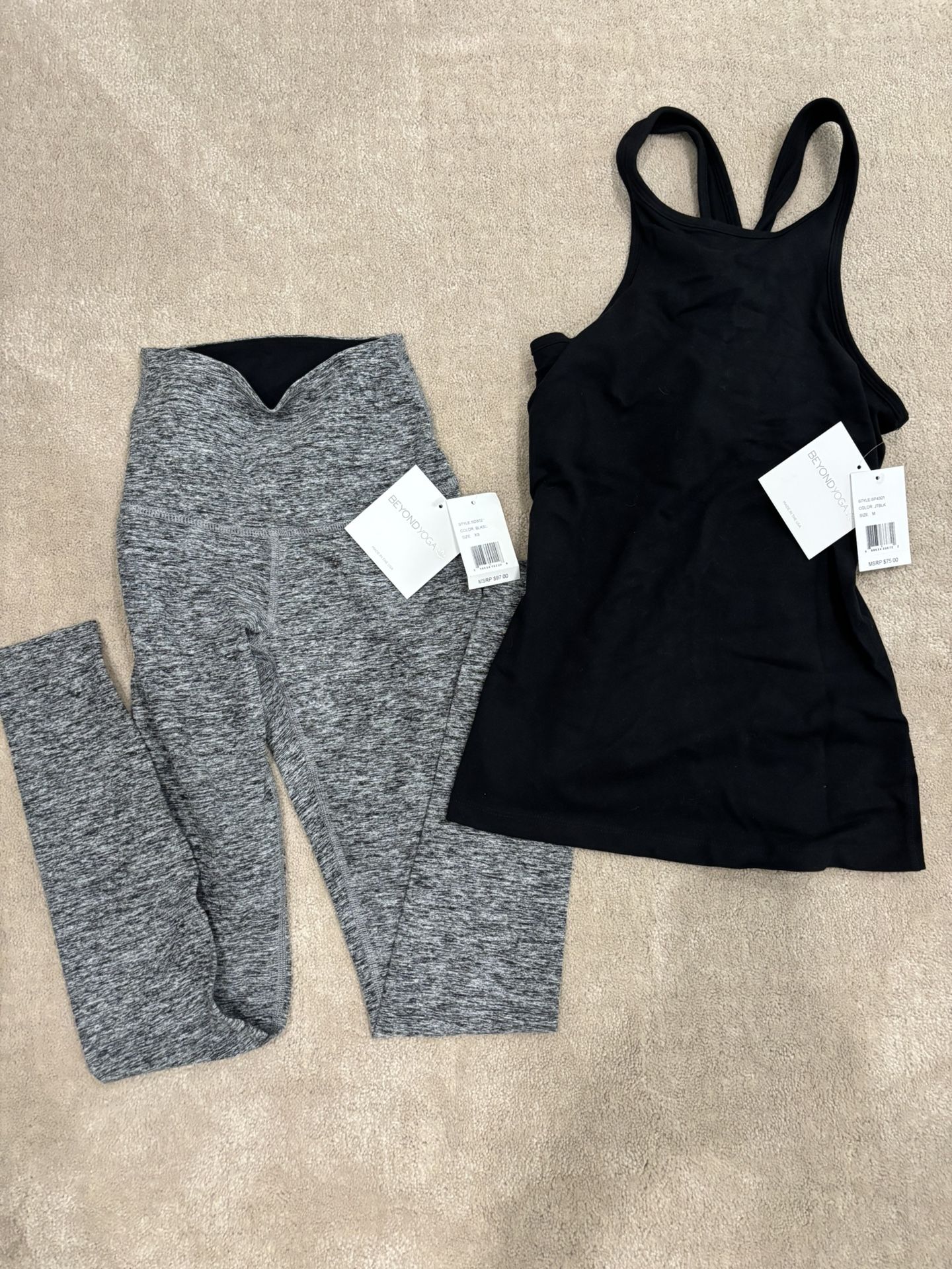 NEW Beyond Yoga leggings (XS) & tank (M) Separate Pricing