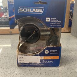Schlage Residential Home Lock $24.99