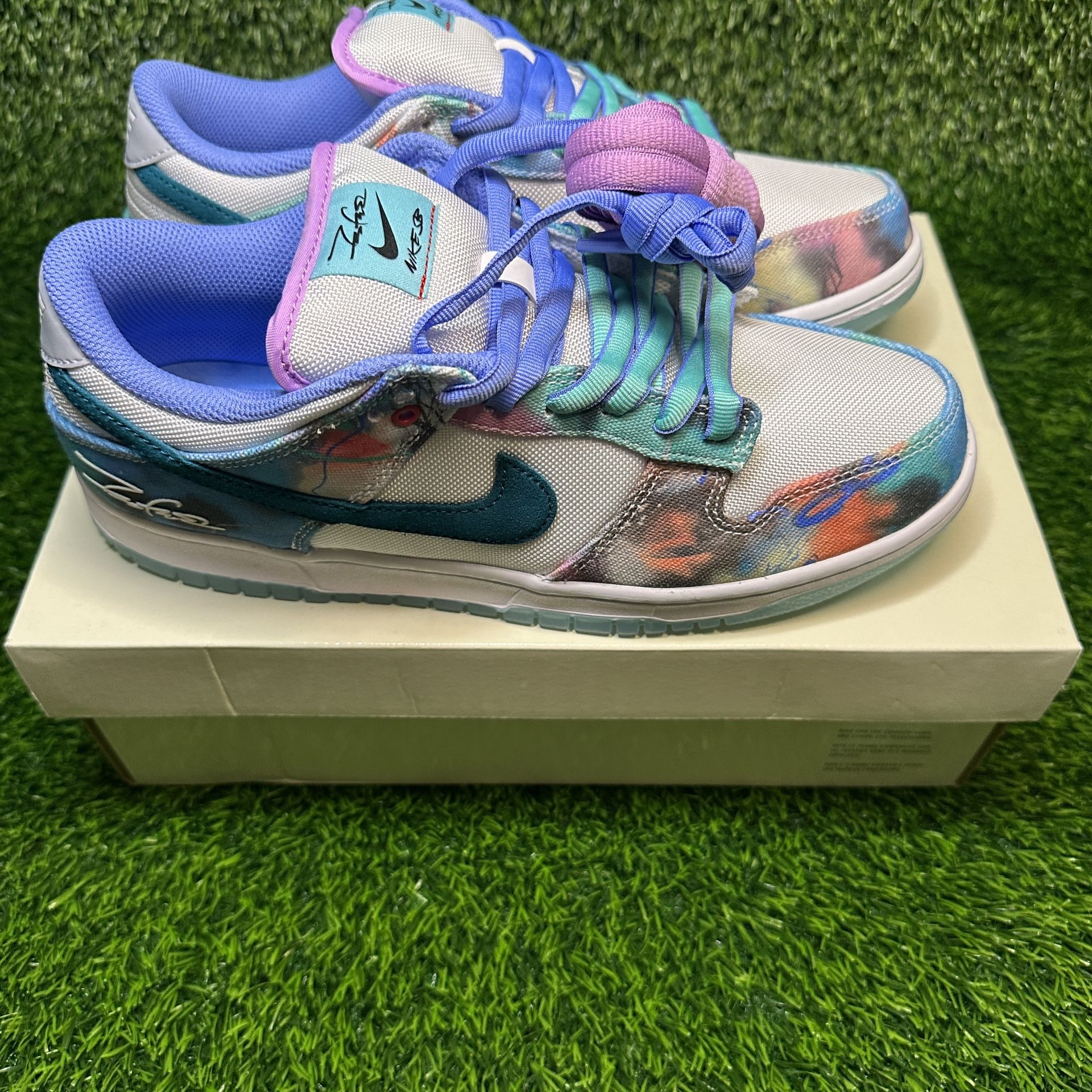 Nike Sb Dunk Low Futura Men’s Size 9.5 ✅🚨 Read Description 🚨✅