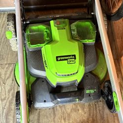 Self-propelled cordless lawn mower and more!