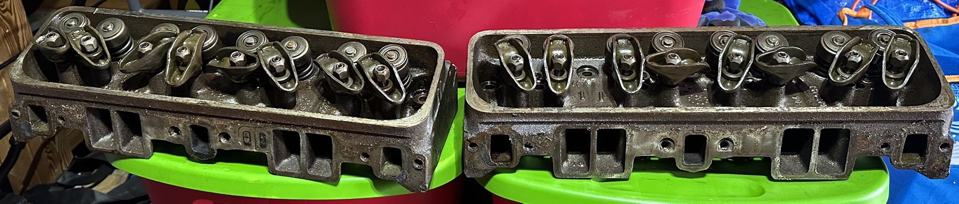 Chevy TBI Swirl Port Heads