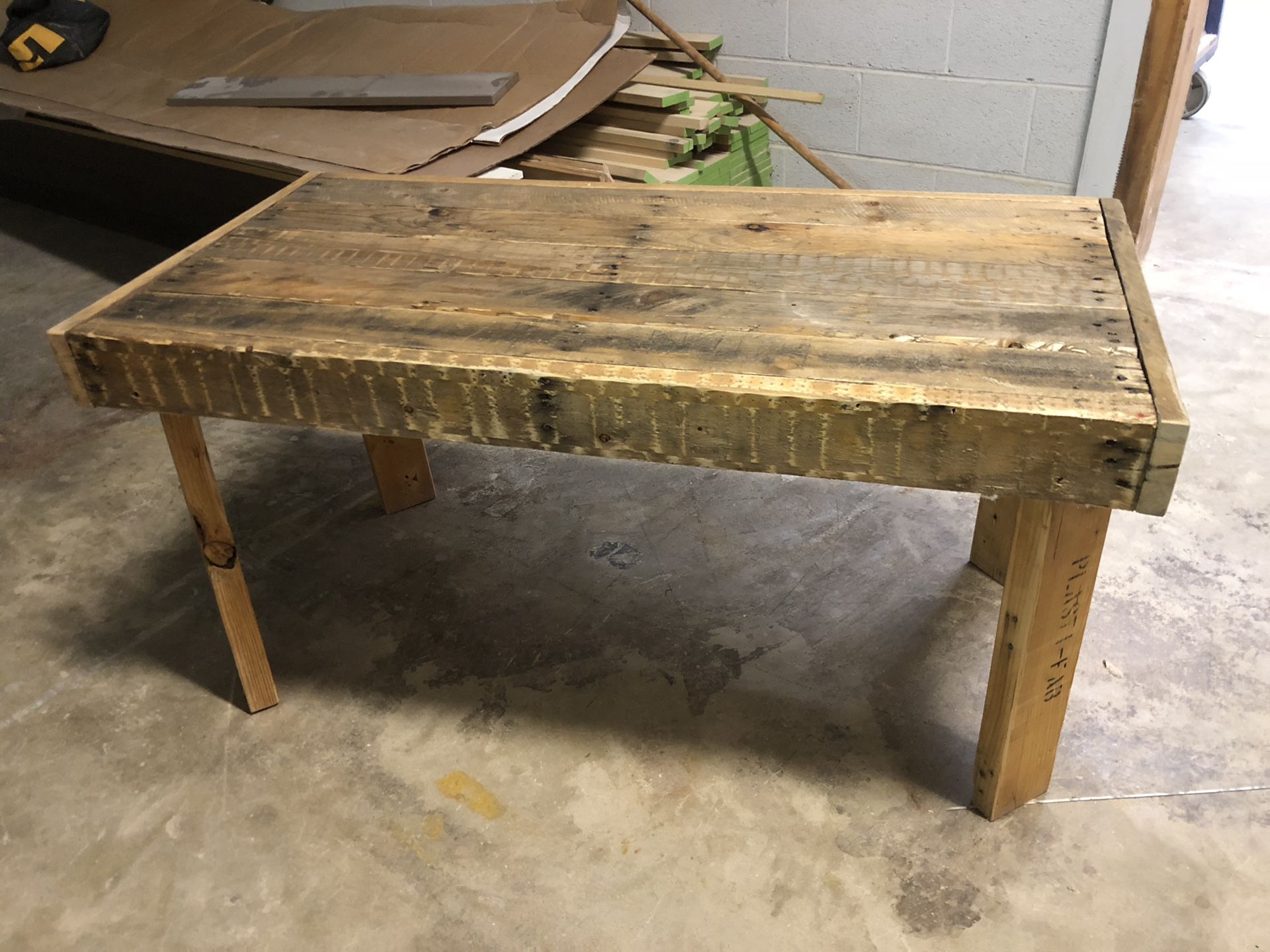 Pallet wood Coffee table
