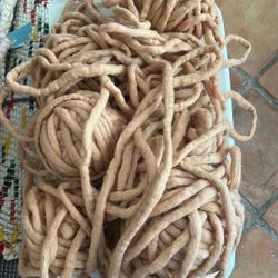 Wool Felted Yarn 