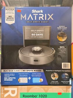 Shark Matrix 60 Day Self-Empty Robot Vacuum Brand New In Box