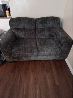Faux Fur Loveseat