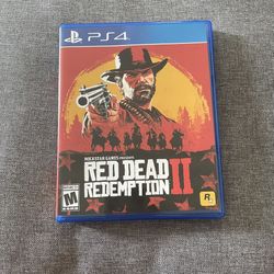 PS4 Red Dead Redemption II