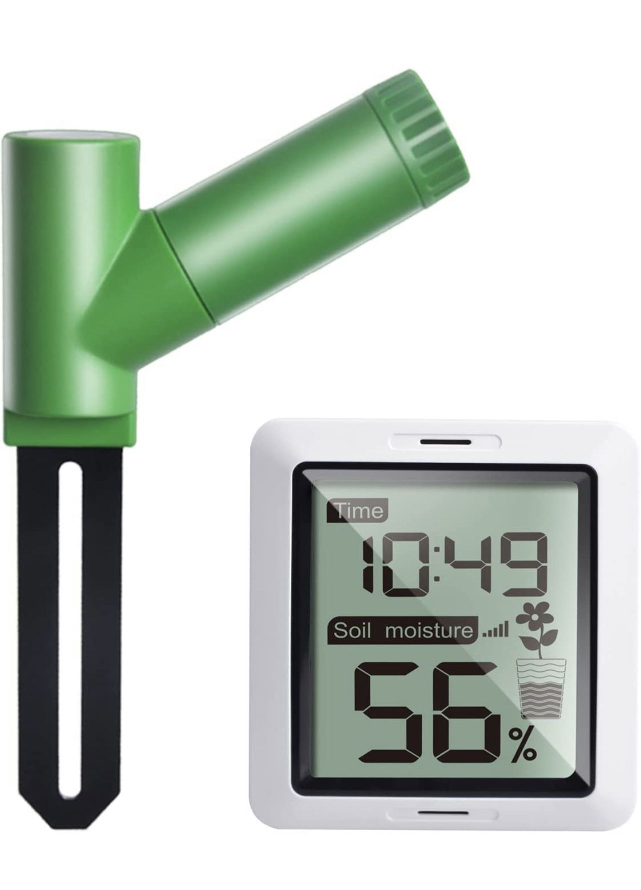 Soil Moisture Tester Plant Soil Moisture Sensor Meter with Digital LCD Display