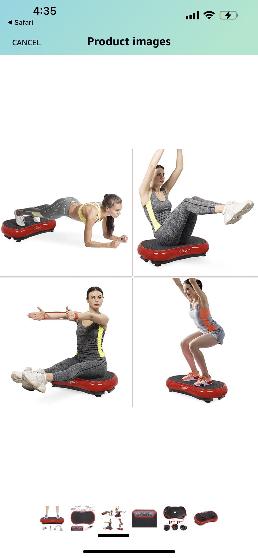 Vibration Platform Exercise Machine Whole Body Vibrating Plate Weight Loss Home Workout Exercise Equipment Remote Bluetooth and Resistant Bands