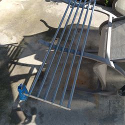 Metal shelf