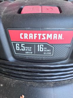 Craftsman 16 Gallon 6.5 HP Wet/Dry Vac